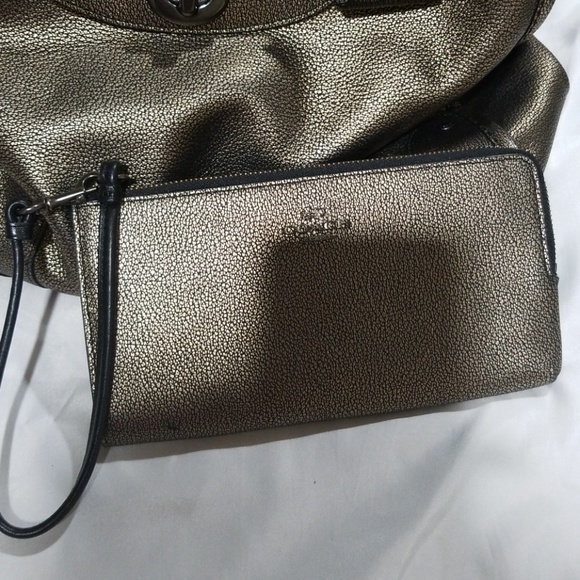 METALLIC COACH BAG - Picture 7 of 7